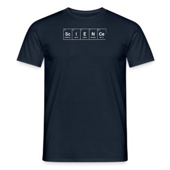 Chimie Chimiste Scientifique Bachelor Master - T-shirt homme - marine - Devant - AI Model Male 178 light (178cm)