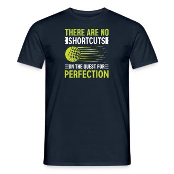 Golf Golfer Gift Hobby Club Quote - Men's T-Shirt - navy - Front - AI Model Male 178 light (178cm)