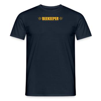 Bienen Imkerei Imker Honig Bienenzüchter Lustig - Männer T-Shirt - Navy - Vorne - AI Model Male 178 light (178cm)