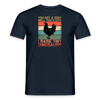 Farmer Tractor Agriculture Farmer Tractor Farm - Men's T-Shirt - navy - Front - AI Model Male 178 light (178cm)