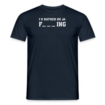 Farmer Tractor Agriculture Farmer Tractor Farm - Men's T-Shirt - navy - Front - AI Model Male 178 light (178cm)