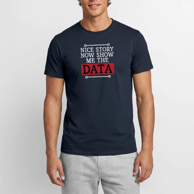 Deep Learning Machine Learning AI AI Data Analysis Men's T-Shirt
