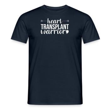 Second Heart Second Life Heart Transplant Surgery - Men's T-Shirt - navy - Front - AI Model Male 178 light (178cm)