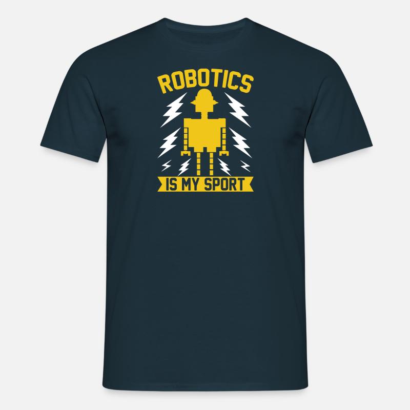Robotprogrammør automationstekniker - T-shirt til herrer - marineblå