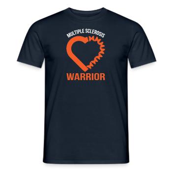Sensibilisation à la sclérose en plaques - T-shirt homme - marine - Devant - AI Model Male 178 light (178cm)
