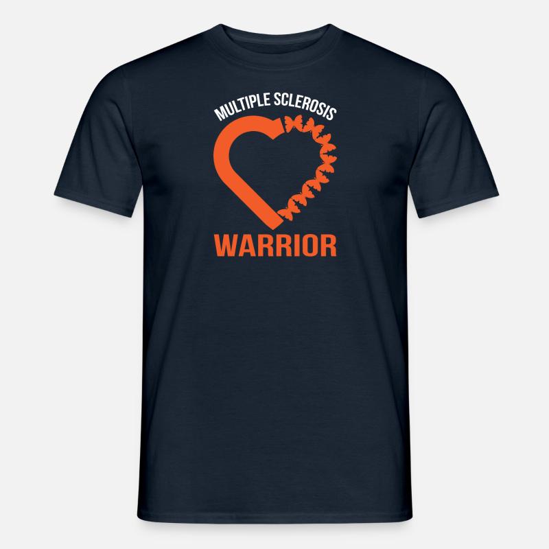 Multiple Sklerose Awareness - Männer T-Shirt - Navy