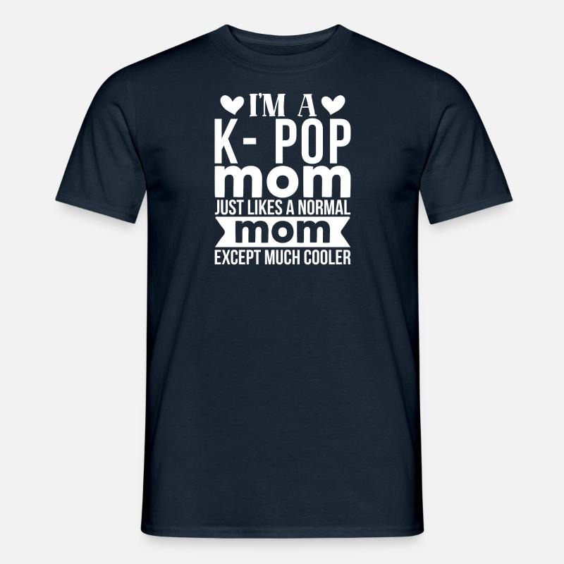 K-Pop Kpop Mama Geschenkidee - Männer T-Shirt - Navy