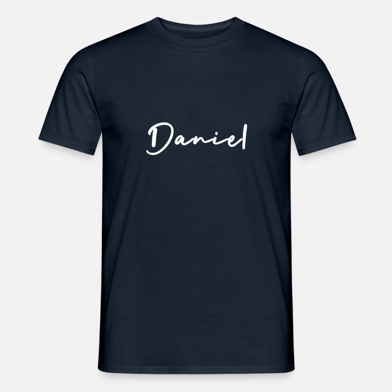 Daniel - Männer T-Shirt - Navy