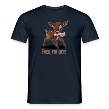 Tueur Faon 06 2024 03 - T-shirt homme - marine - Devant - AI Model Male 178 light (178cm)