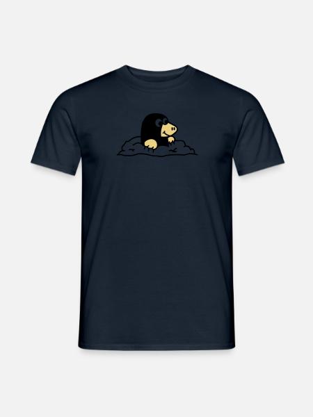 Mole - Men's T-Shirt - navy