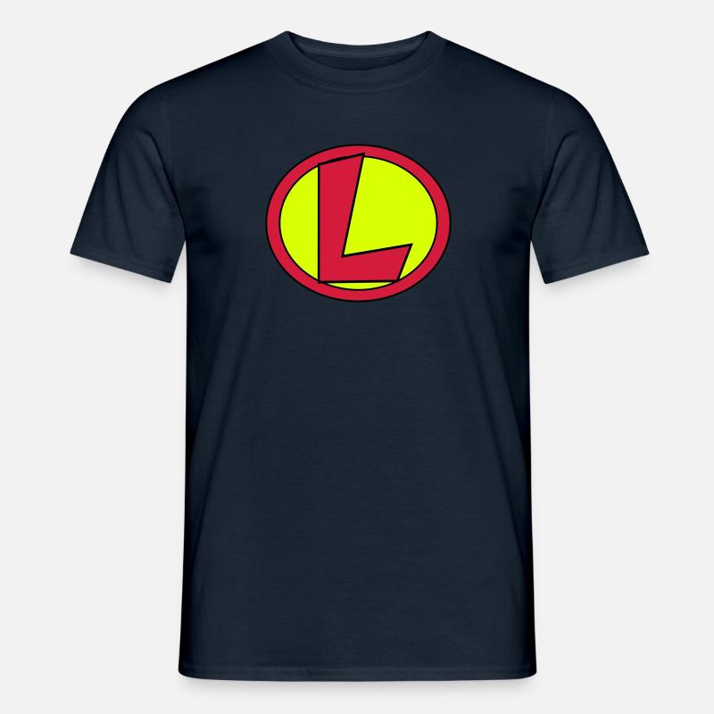 Super, Superheld, Superheldin, Hero, L - Männer T-Shirt - Navy
