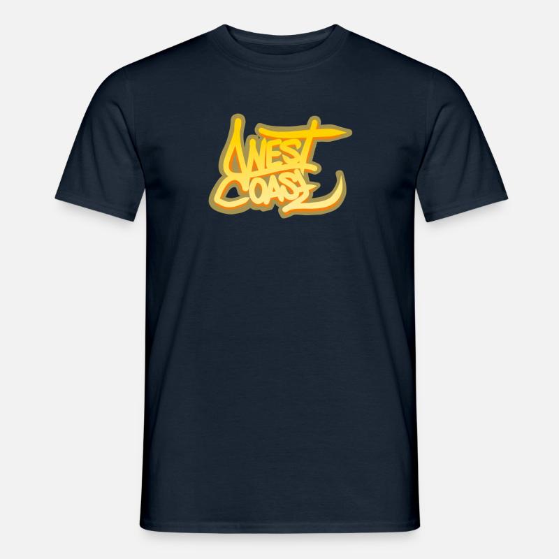 West Coast - Männer T-Shirt - Navy