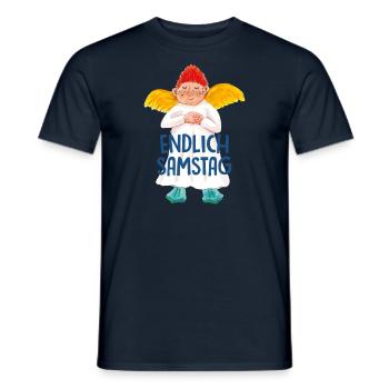 The Sams Disguised As An Angel - Men's T-Shirt - navy - Front - AI Model Male 178 light (178cm)