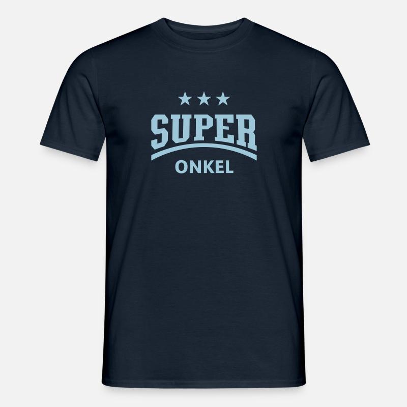Super Onkel - Männer T-Shirt - Navy