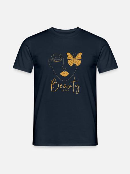 Beauty black - T-shirt homme - marine