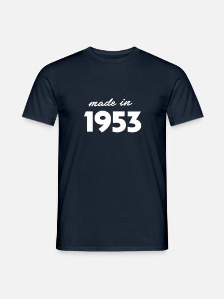 Made in 1953 - Men's T-Shirt - navy