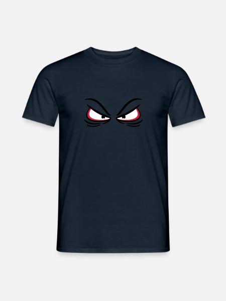 Evil Eyes - Men's T-Shirt - navy