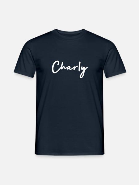 Charly - Men's T-Shirt - navy