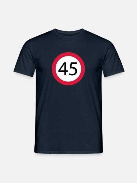 45 - Men's T-Shirt - navy