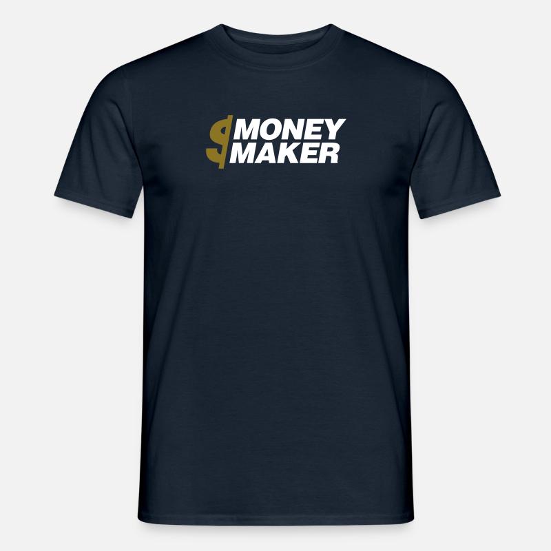 Money Maker - Männer T-Shirt - Navy