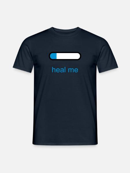 Heal Me - Men's T-Shirt - navy