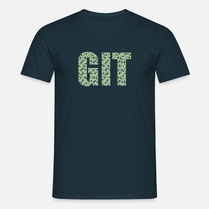 Git à la Github - T-shirt Homme - marine