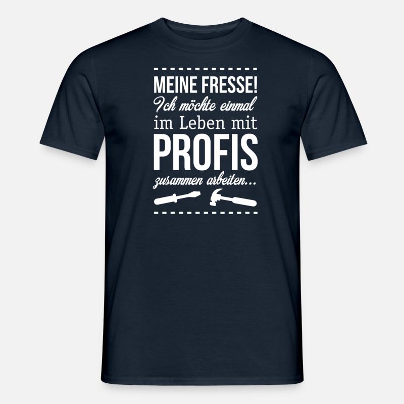 Handwerker Profi - Männer T-Shirt - Navy