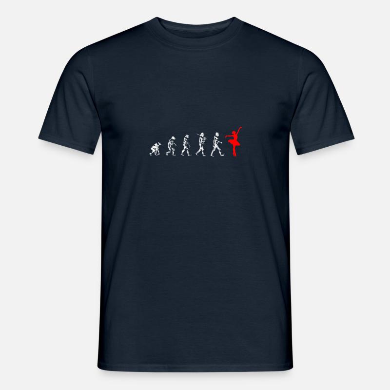 Dancers-Evolution - Männer T-Shirt - Navy
