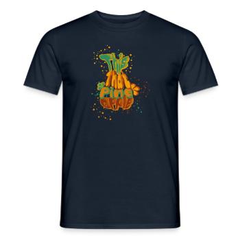 Ce que l’ananas - T-shirt homme - marine - Devant - AI Model Male 178 light (178cm)