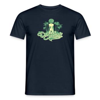Reine du dancehall - T-shirt homme - marine - Devant - AI Model Male 178 light (178cm)