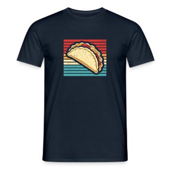 Empanadas - Cadeau parfait pour les gourmets - T-shirt homme - marine - Devant - AI Model Male 178 light (178cm)