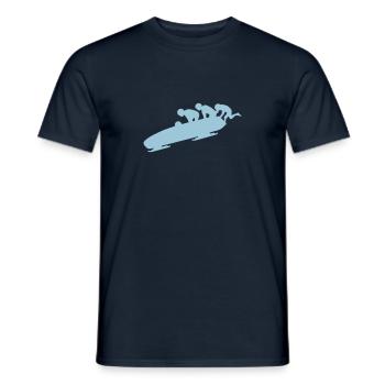 Bob - Männer T-Shirt - Navy - Vorne - AI Model Male 178 light (178cm)