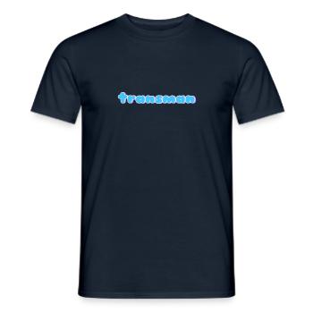 Transman - Men's T-Shirt - navy - Front - AI Model Male 178 light (178cm)