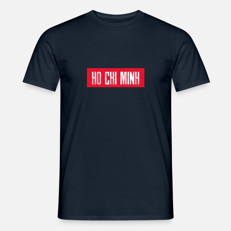 HO CHI MINH - Männer T-Shirt - Navy