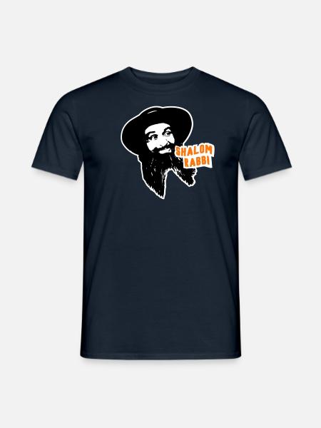 Shalom Rabbi Louis de Funès - T-shirt homme - marine