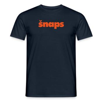 Šnaps - Männer T-Shirt - Navy - Vorne - AI Model Male 178 light (178cm)