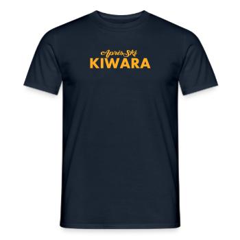 Après-ski Kiwara / Kiberer - Men's T-Shirt - navy - Front - AI Model Male 178 light (178cm)