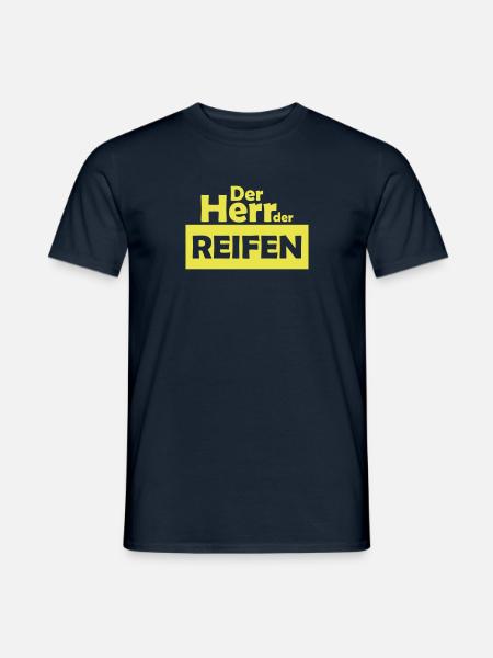 reifen - Männer T-Shirt - Navy