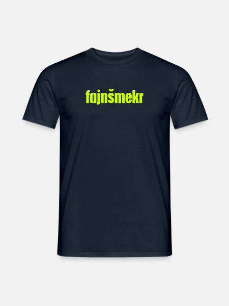 Feinschmecker : fajnšmekr - Männer T-Shirt - Navy