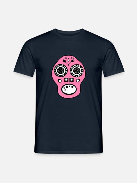 Skull - Men's T-Shirt - navy