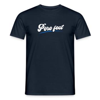 Père fect CLR - T-shirt homme - marine - Devant - AI Model Male 178 light (178cm)