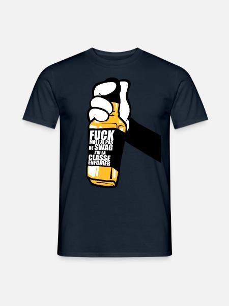 Hand Fuck Swag - T-shirt homme - marine