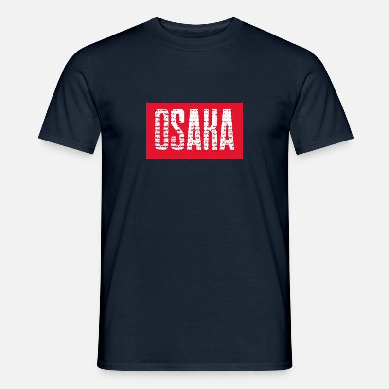 OSAKA - Männer T-Shirt - Navy