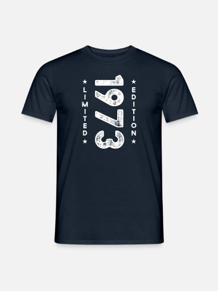 50. Geburtstag Herren Jahrgang 1973 Vintage Retro - Männer T-Shirt - Navy