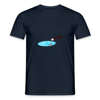 Fourmi - T-shirt homme - marine - Devant - AI Model Male 178 light (178cm)