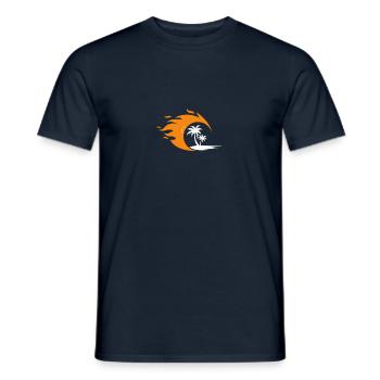 Summer - Männer T-Shirt - Navy - Vorne - AI Model Male 178 light (178cm)
