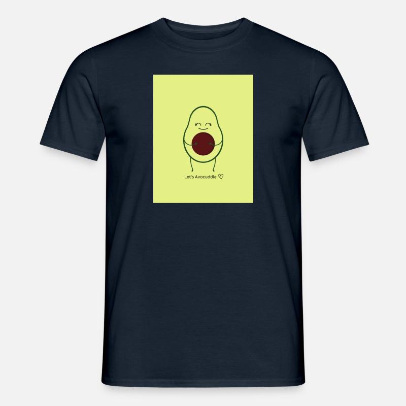 Avocado - Männer T-Shirt - Navy