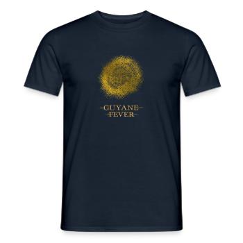 Guyana-Fieber ODER Goldener Fleck 04 - Männer T-Shirt - Navy - Vorne - AI Model Male 178 light (178cm)
