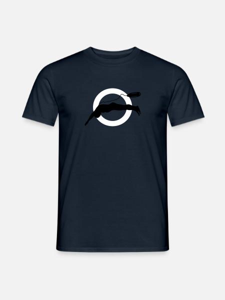 rettungsschwimmer - T-shirt homme - marine