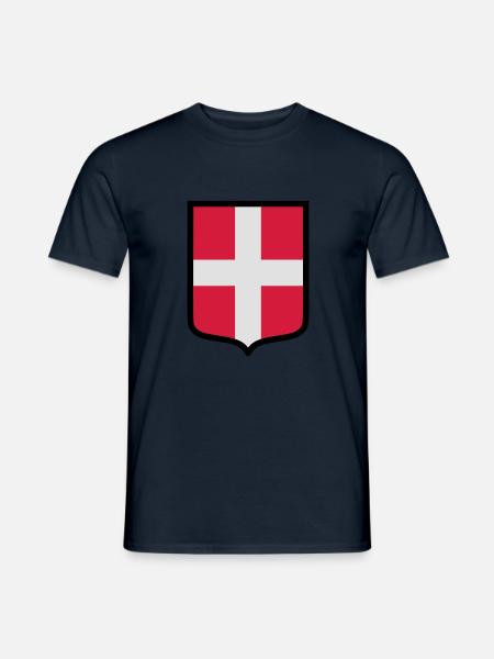 Blason Savoie (K) - T-shirt homme - marine